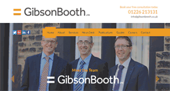 Desktop Screenshot of gibsonbooth.co.uk